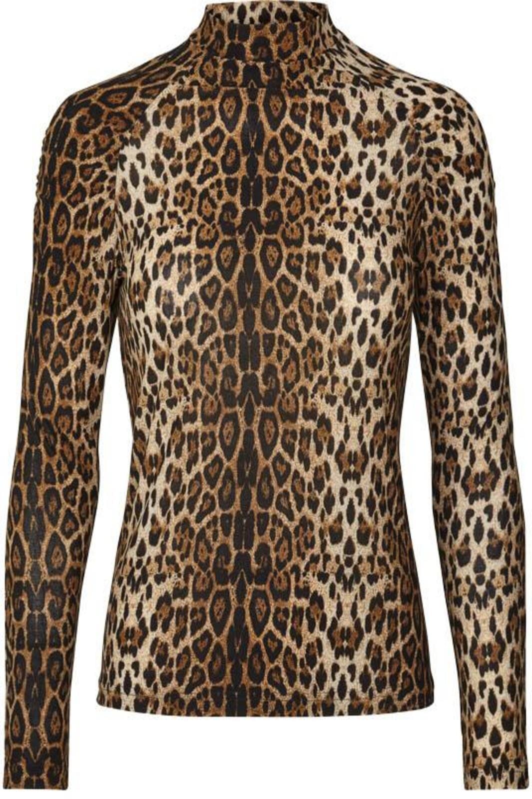 Lollys Laundry - Ellen Blouse - Leopard Print Bluser 