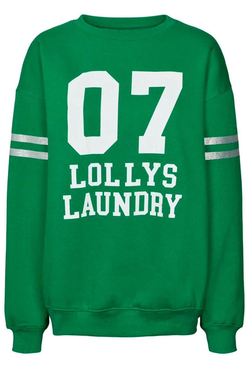 Lollys Laundry - Madrid Sweat - Green Sweatshirts 