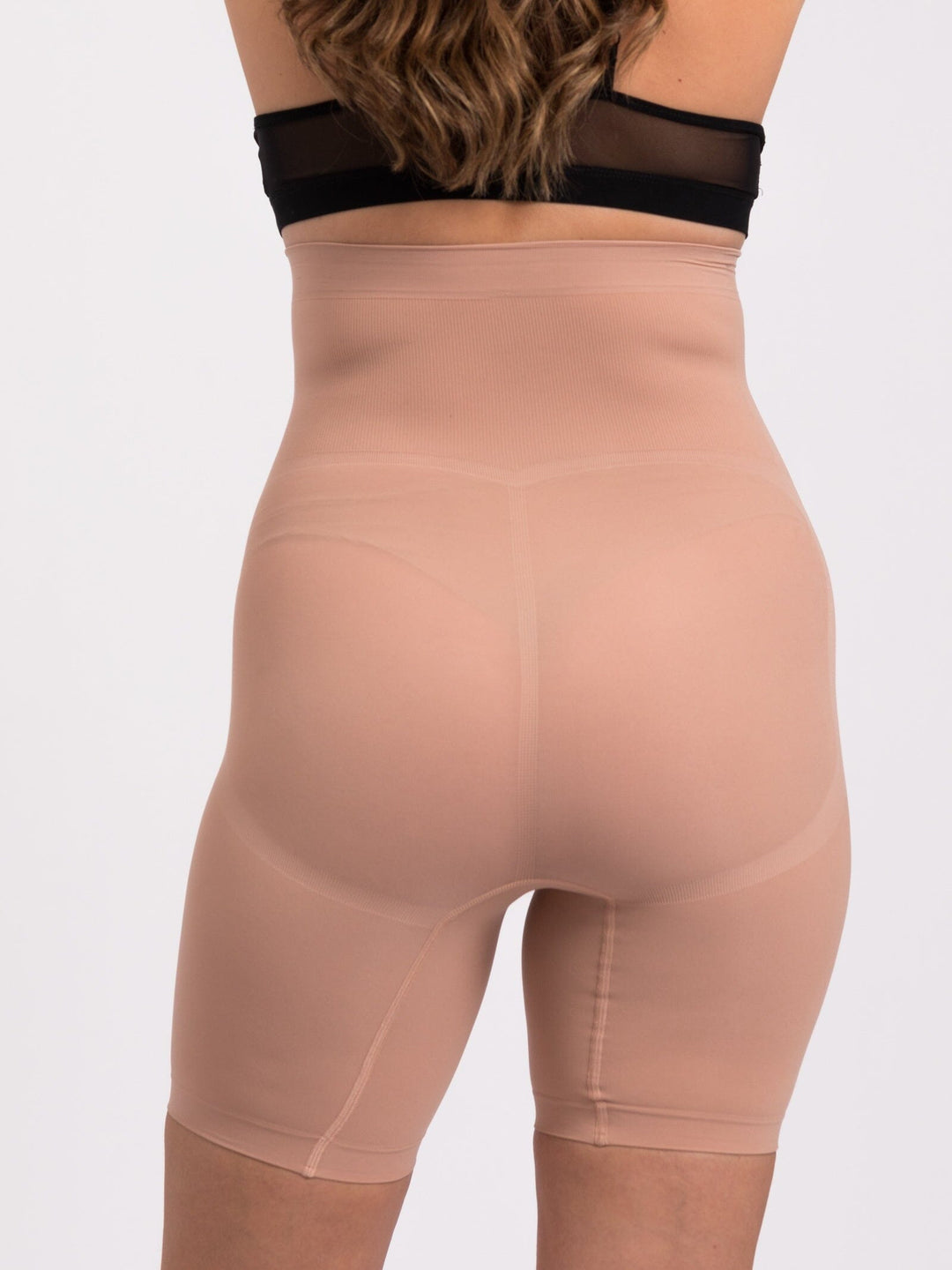 Lykkeland Ateliér - Alturra Highwaist Shaping Shorts - Tan Shorts 