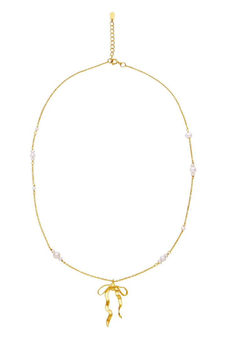 Maanesten - Effie Necklace - 18 Ct Gold Plated 925 Sterling Silver