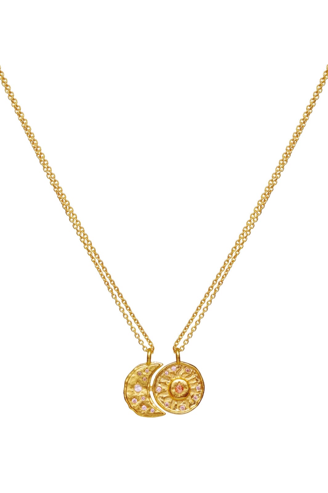 Maanesten - Friendship Necklace - Coated With 18k Gold.