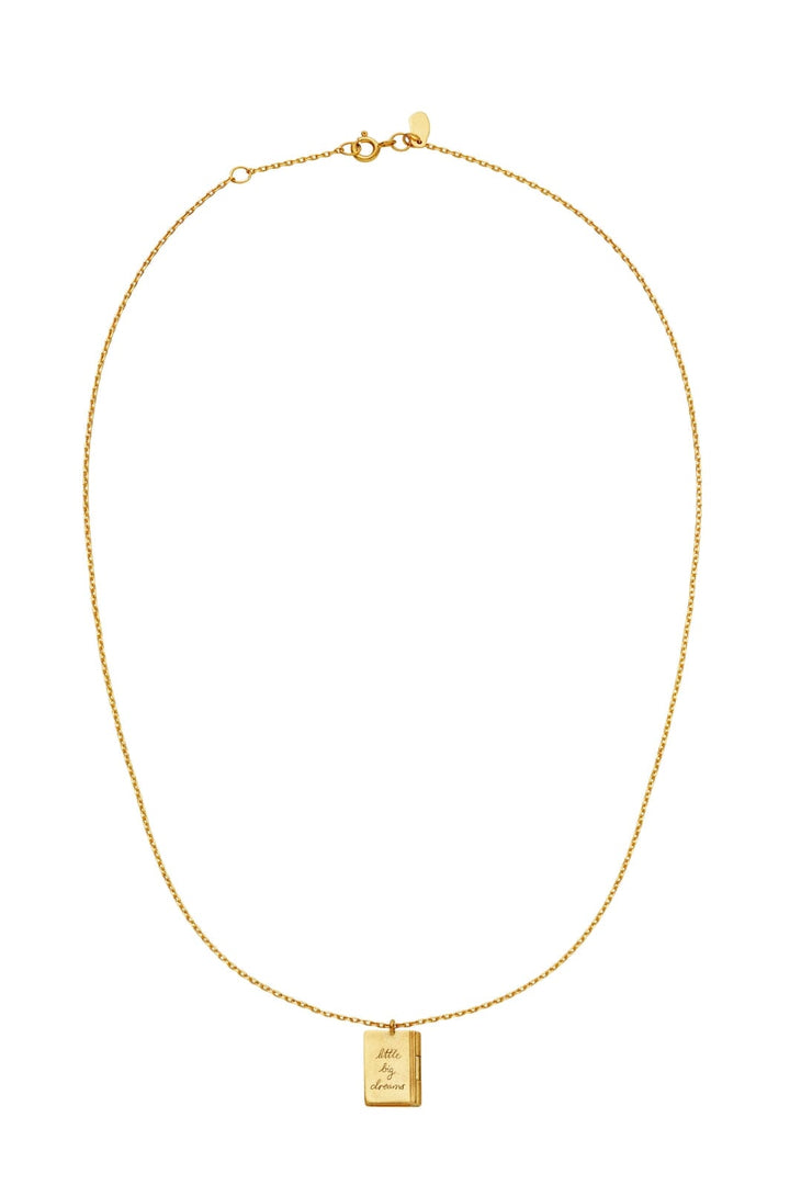 Maanesten - Little Big Dreams Necklace - 18 Ct Gold Plated 925 Sterling Silver