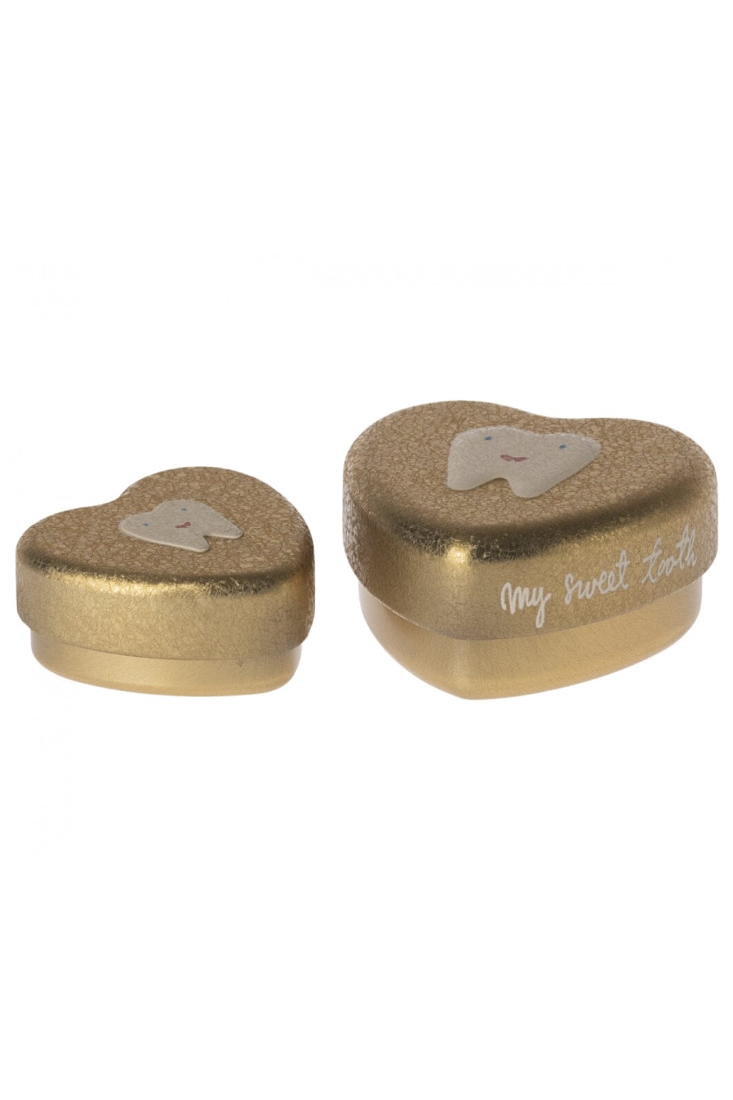 Maileg - Tooth Box, 2 Pcs Set - Gold Legetøj 