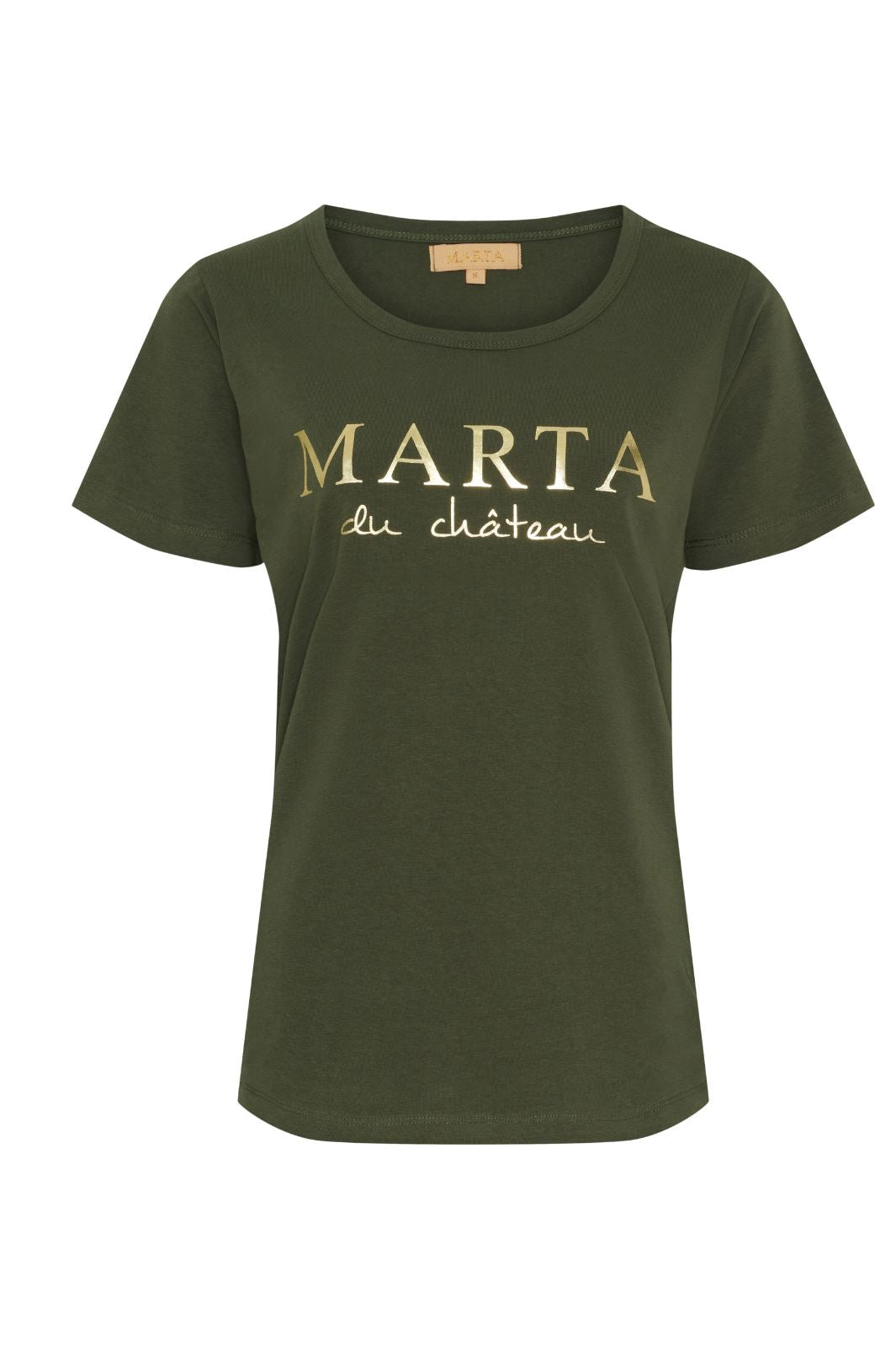 Marta Du Chateau - Mdcjeanette Tee MT-002-S - Military T-shirts 