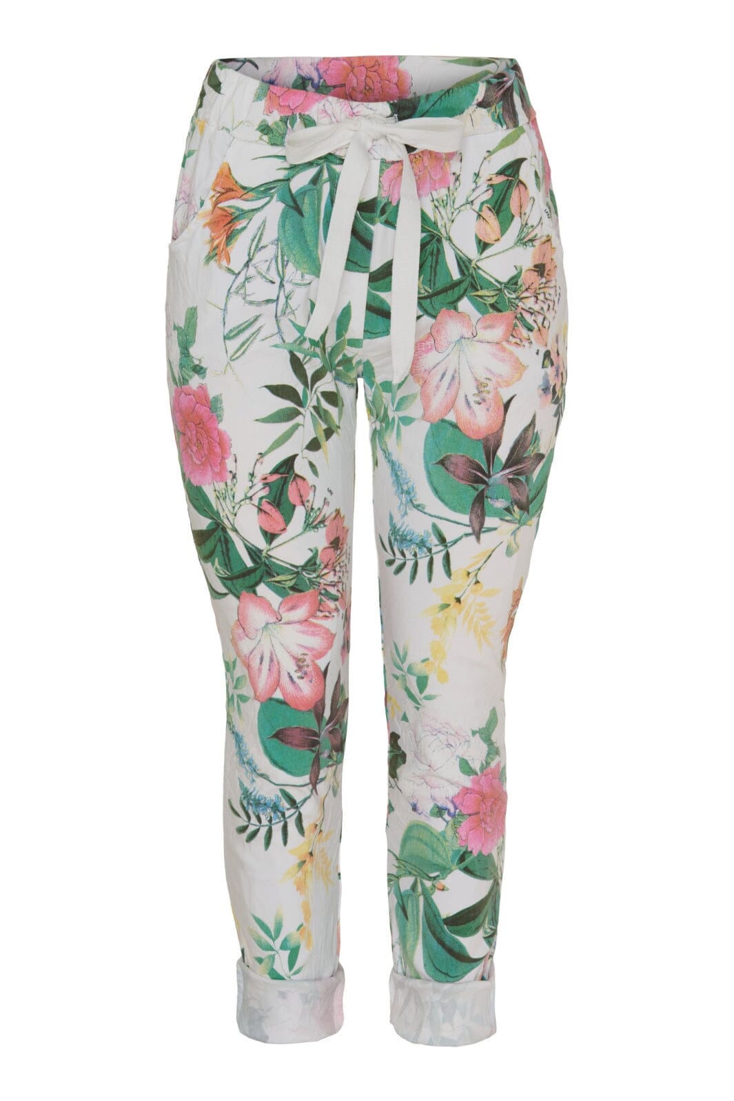 Marta Du Chateau - Mdcrossana Pant - White/Red Rose Bukser 