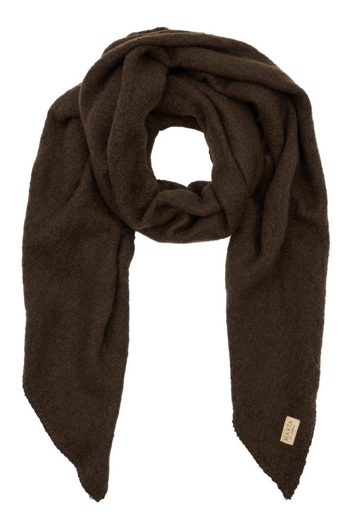 Marta Du Chateau - Scarf - 194007 Brown Tørklæder 