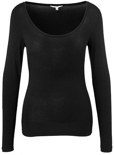 MbyM - Anna Basic Blouse - Black Bluser 