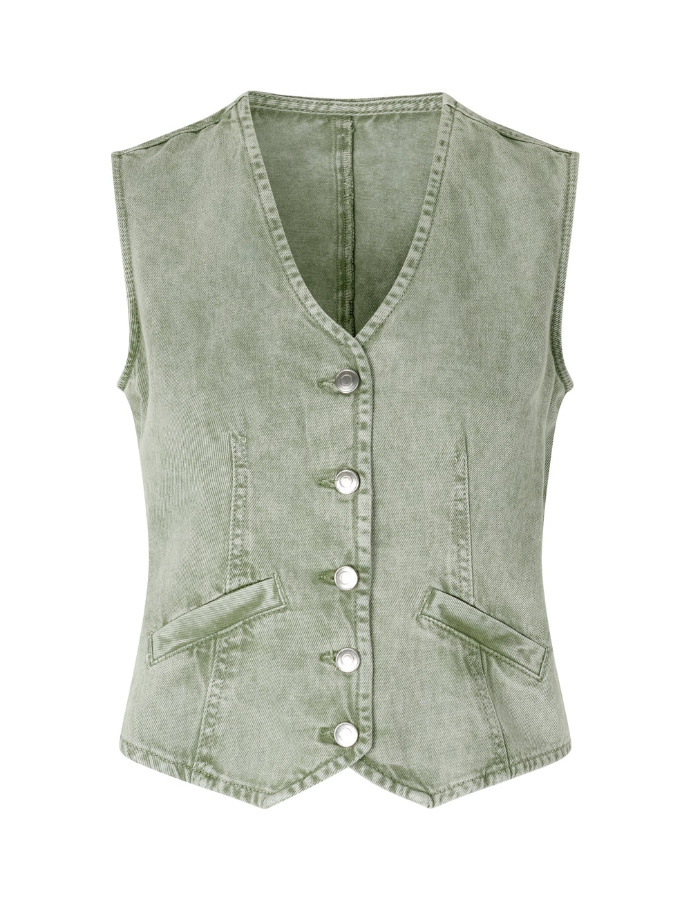 Mbym - Flana-M - P37 Iguana Green Wash Veste 