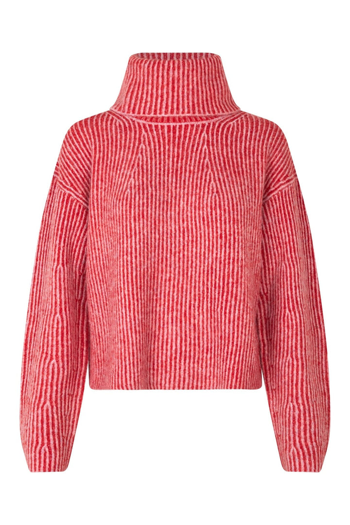 MbyM - Kemina-M - R25 Red Rose Stripe Strikbluser 