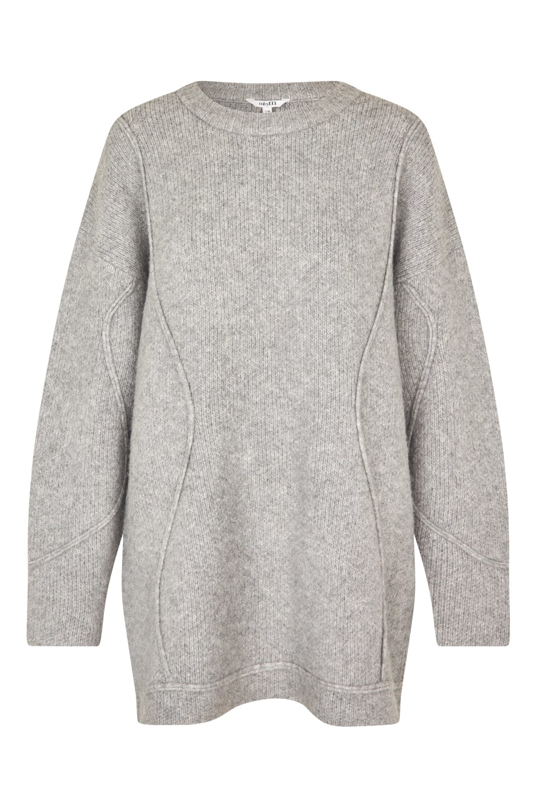 MbyM - Rese-M - 604 Light Grey Melange Sweatshirt 