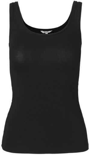 MbyM - Sina Basic Top - Black Toppe 