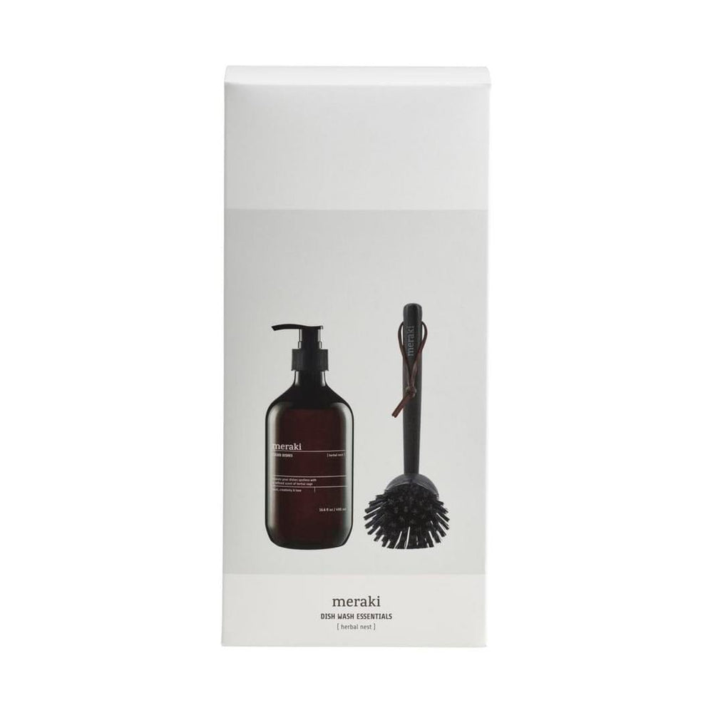 Meraki - Gaveæske, Herbal nest, Dish wash essentials, Hvid