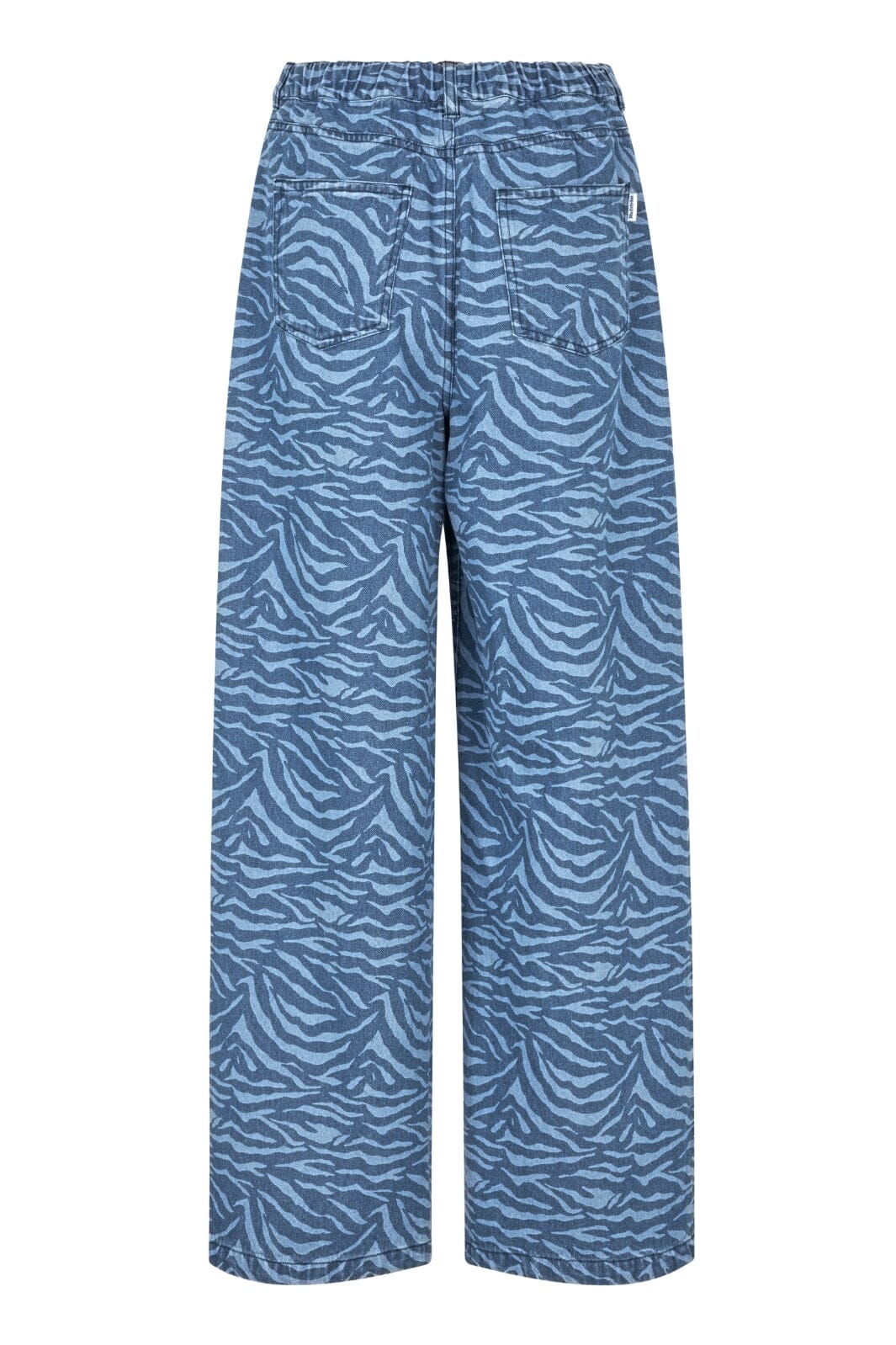 Modström - Masemd Print Pants - 11508 Blue Zebra