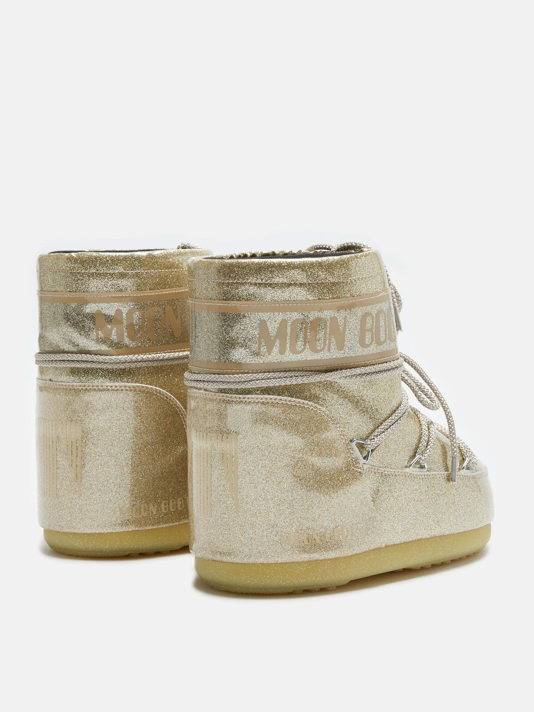 Moon Boot - Mb Icon Low Glitter - B002 Gold Støvler 