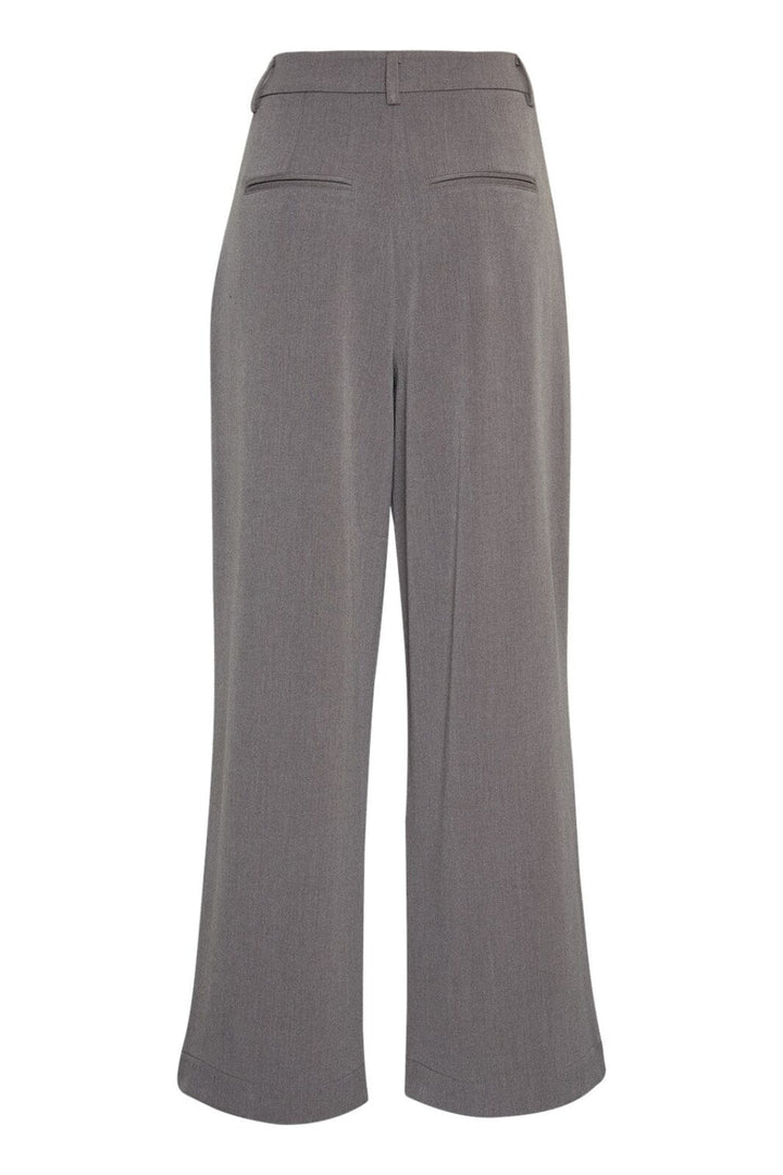 Moss Copenhagen - Mschhenrika Pants - Grey Melange Bukser 