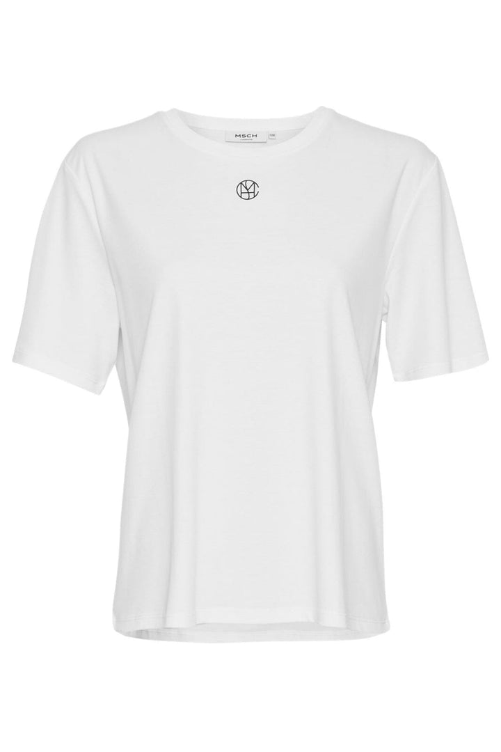 Moss Copenhagen - Mschmelea Icon Tee - B White Black