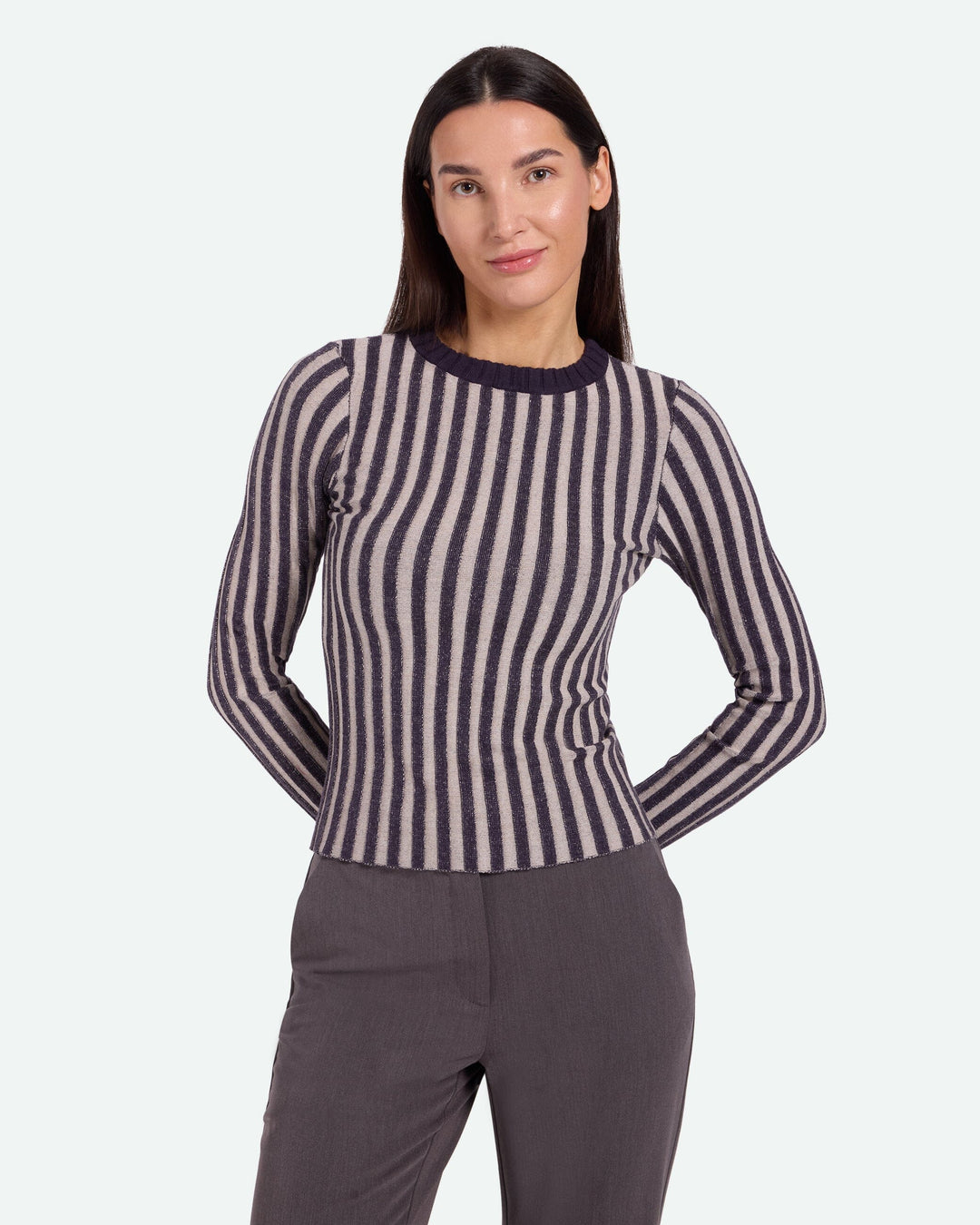 Moves By Minimum - Namila 3660 - 3316 Plum Perfect Sweatshirts 