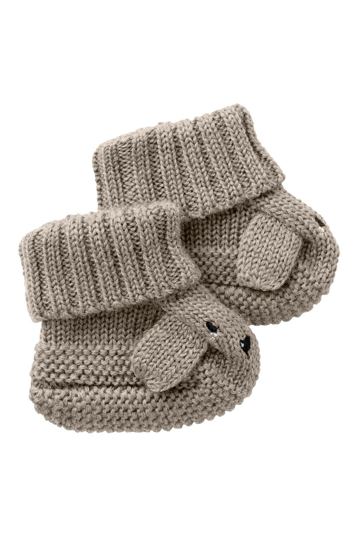 Name It - Nbnwruni Wool Knit Slippers - 4582593 Pure Cashmere Melange