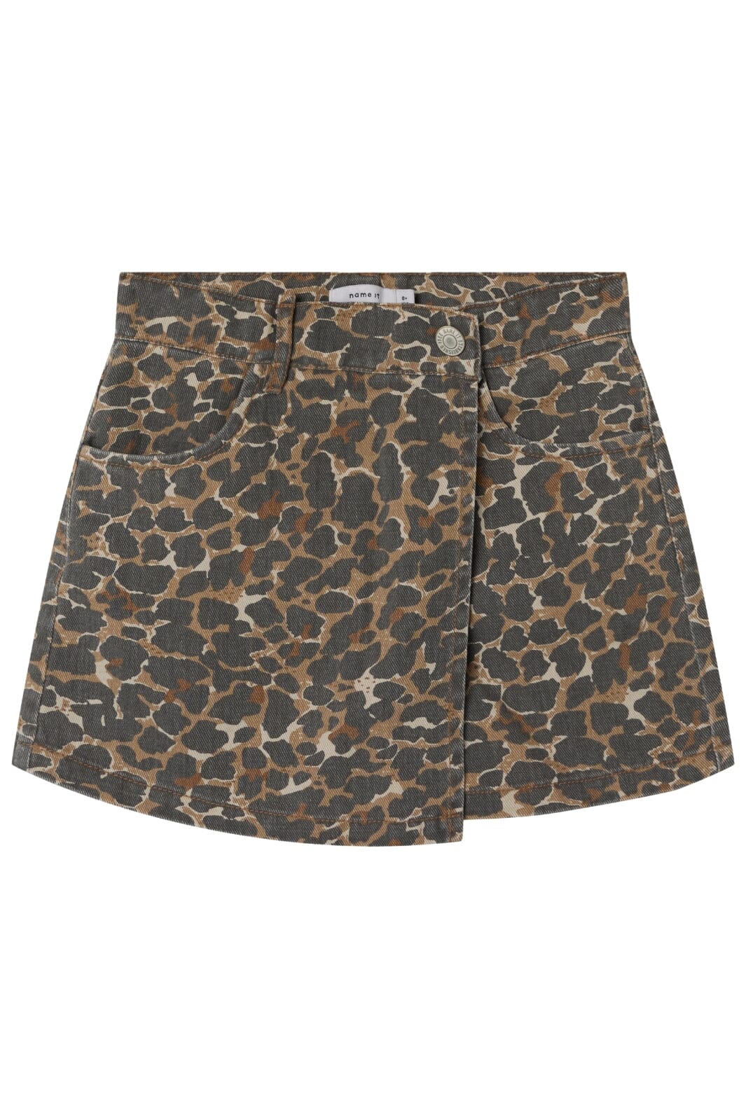 Name It - Nkfleo Twill Skort 4002-Td T - 4804483 Affogat Leo Washed Down