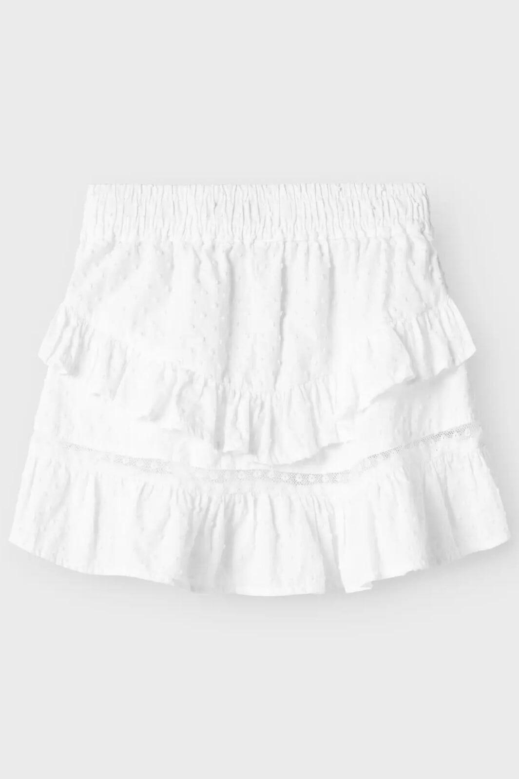 Name It - Nmffatidias Skirt - 4707375 Bright White