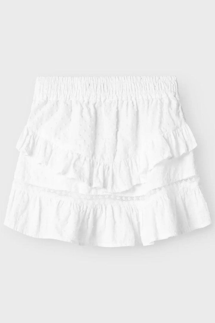 Name It - Nmffatidias Skirt - 4707375 Bright White