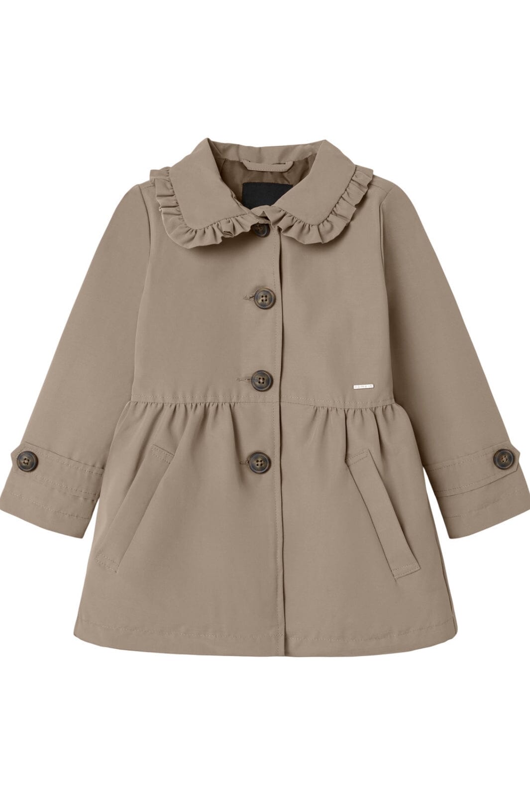 Name It - Nmfmadelin Trench Coat1 - 4370980 Savannah Tan Overgangs/Sommer Jakker 