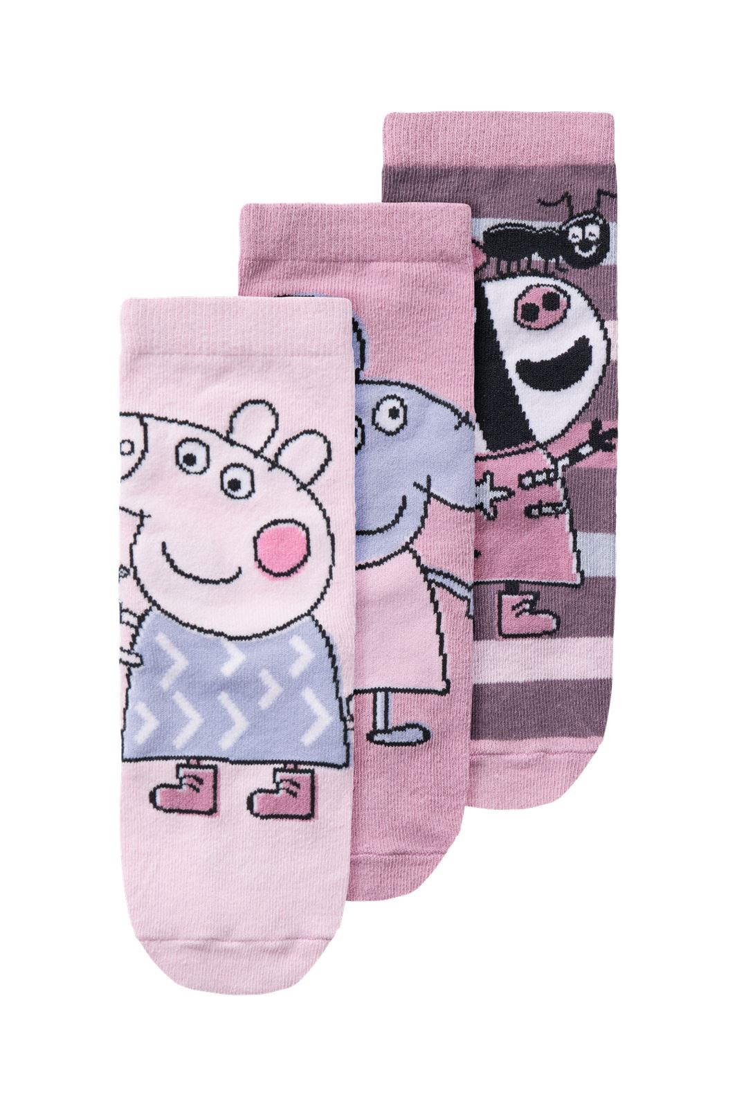 Name It - Nmfodassa Peppapig Sock - 4615876 Corsage 1Xmauve O+1Xcorsage+1Xartic D