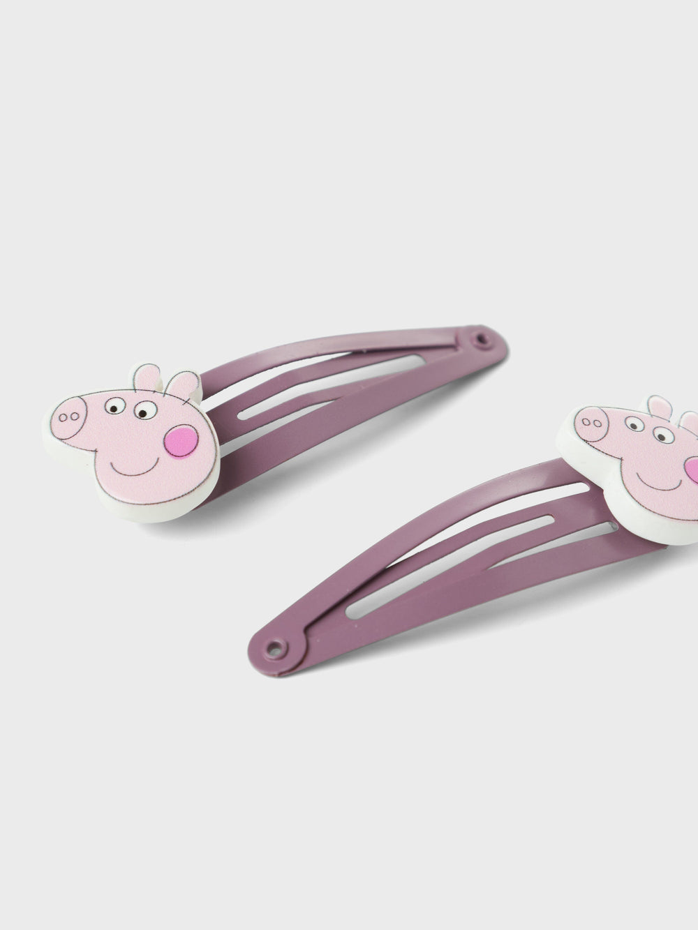 Name It - Nmfordissi Peppapig Hair Clips - 4615859 Arctic Dusk 1Xartic Dusk+1Xcorsage Hårspænder 