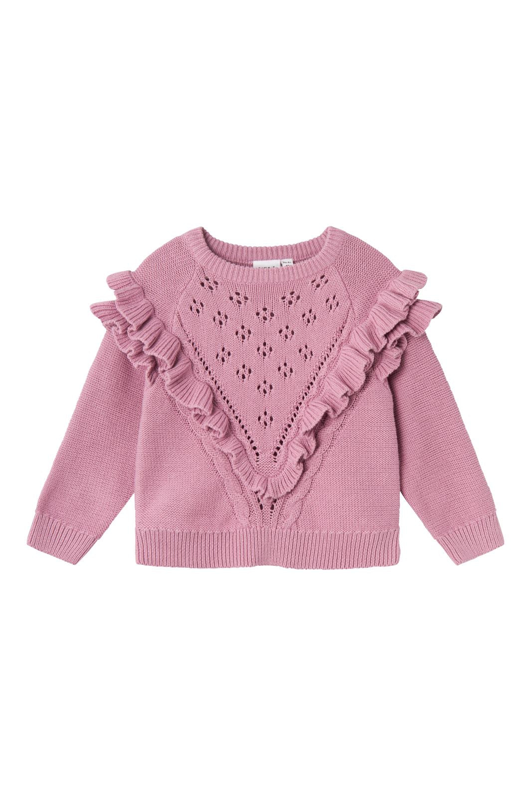 Name It - Nmfrilisa Ls Knit - 4609282 Mauve Orchid