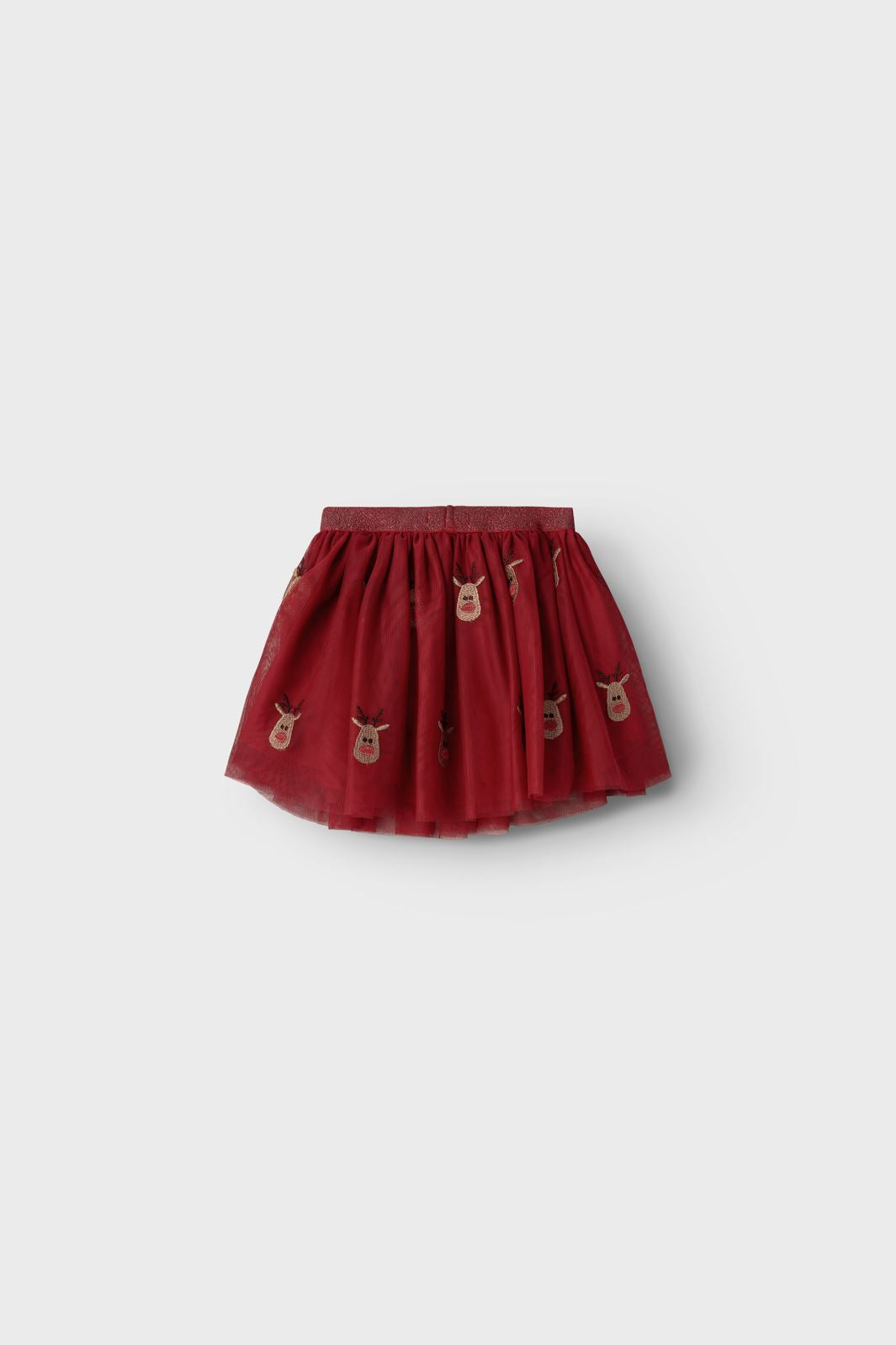 Name It - Nmfveross Tulle Skirt - 4585495 Jester Red Raindeer