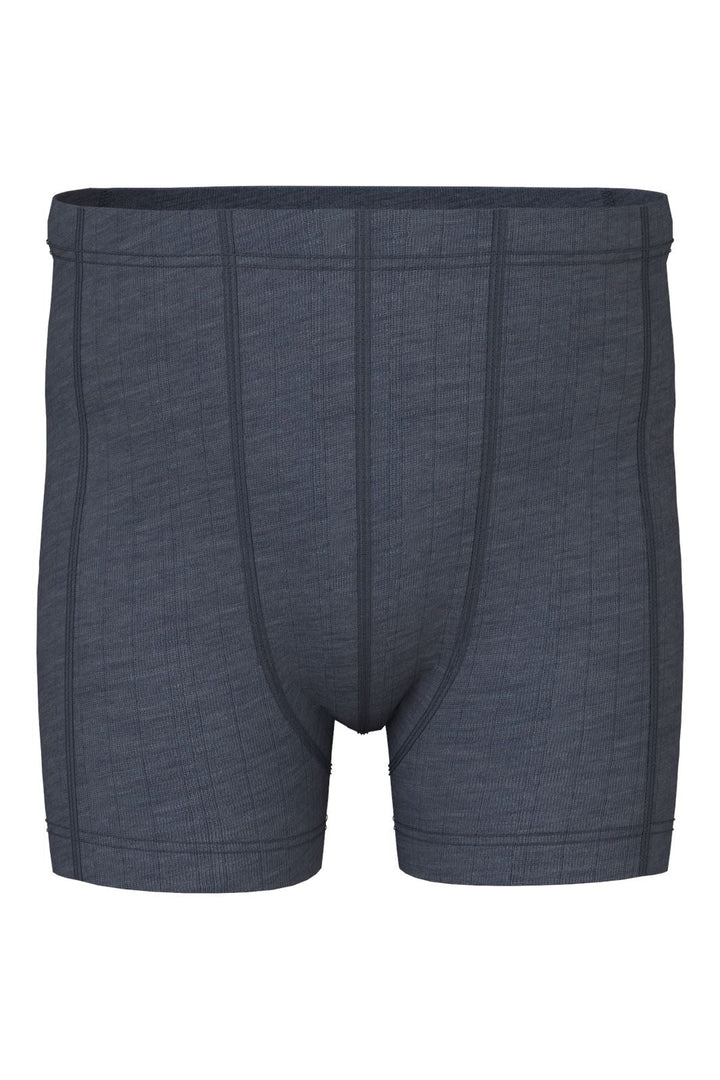 Name It - Nmmwang Wool Needle Boxer - 4473231 Ombre Blue