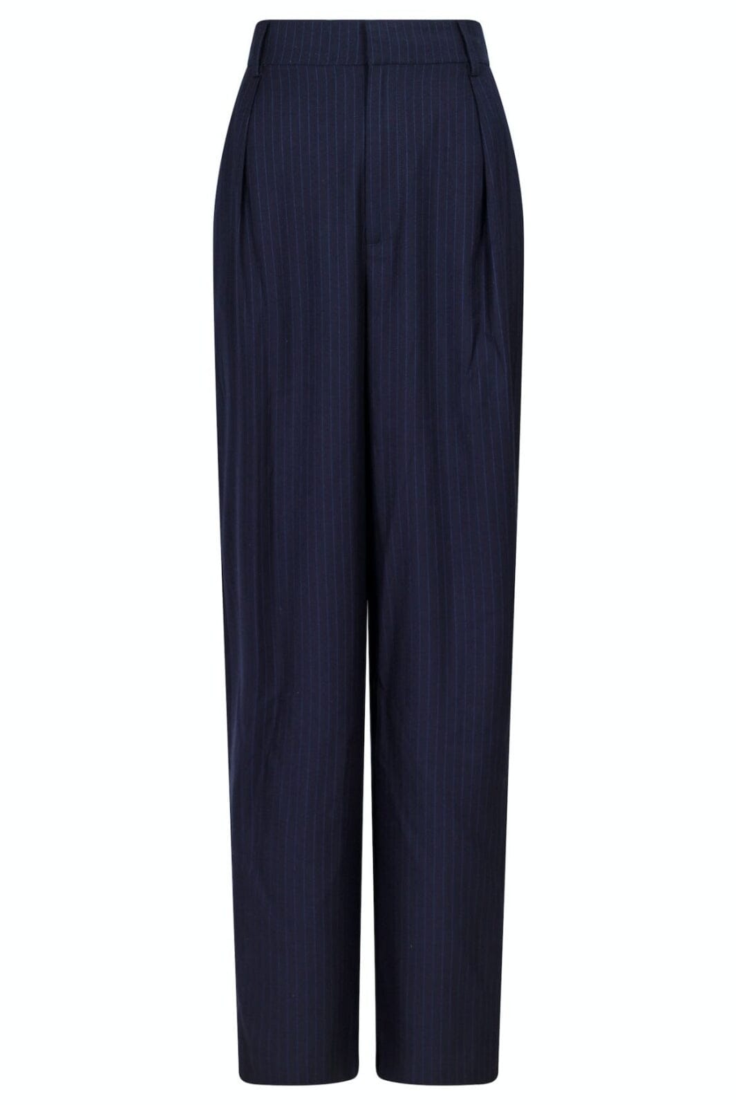 Neo Noir - Alessandra N Pinstripe Pants - Navy Bukser 