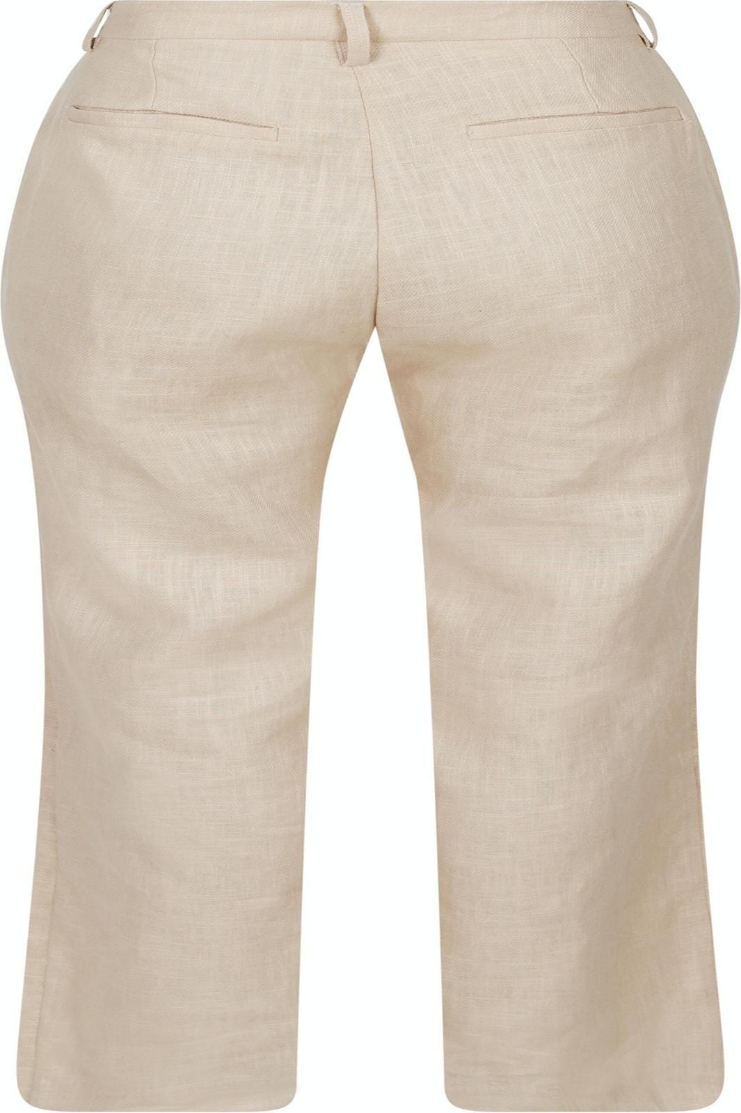 Neo Noir - Alice Heavy Linen Pants - Sand