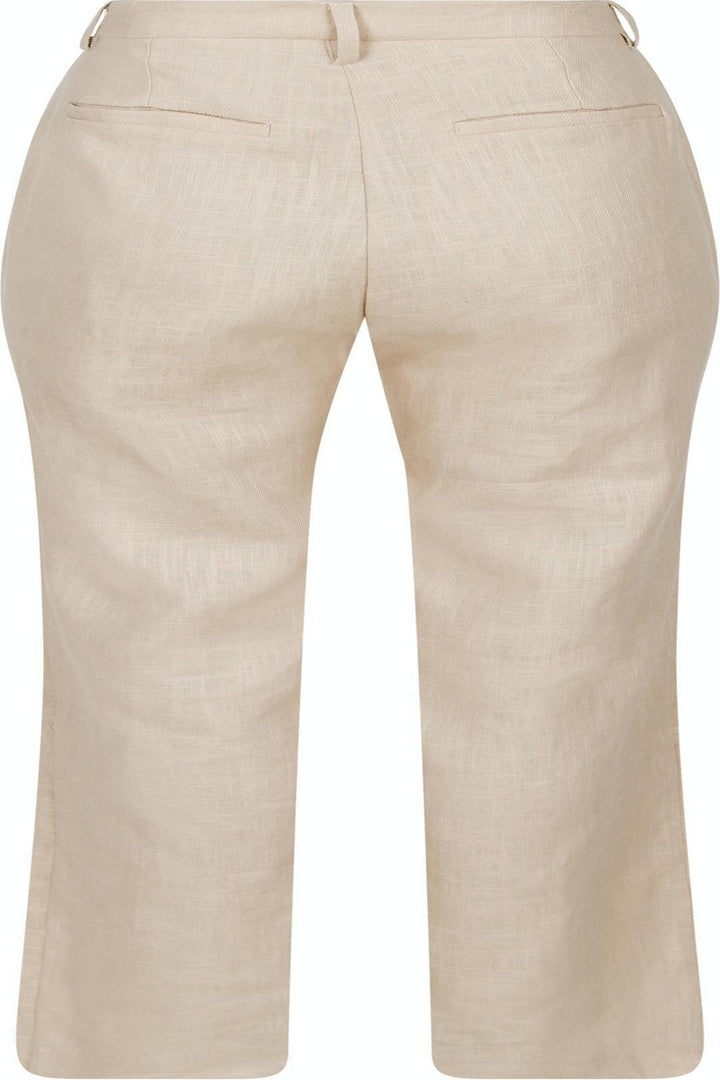 Neo Noir - Alice Heavy Linen Pants - Sand