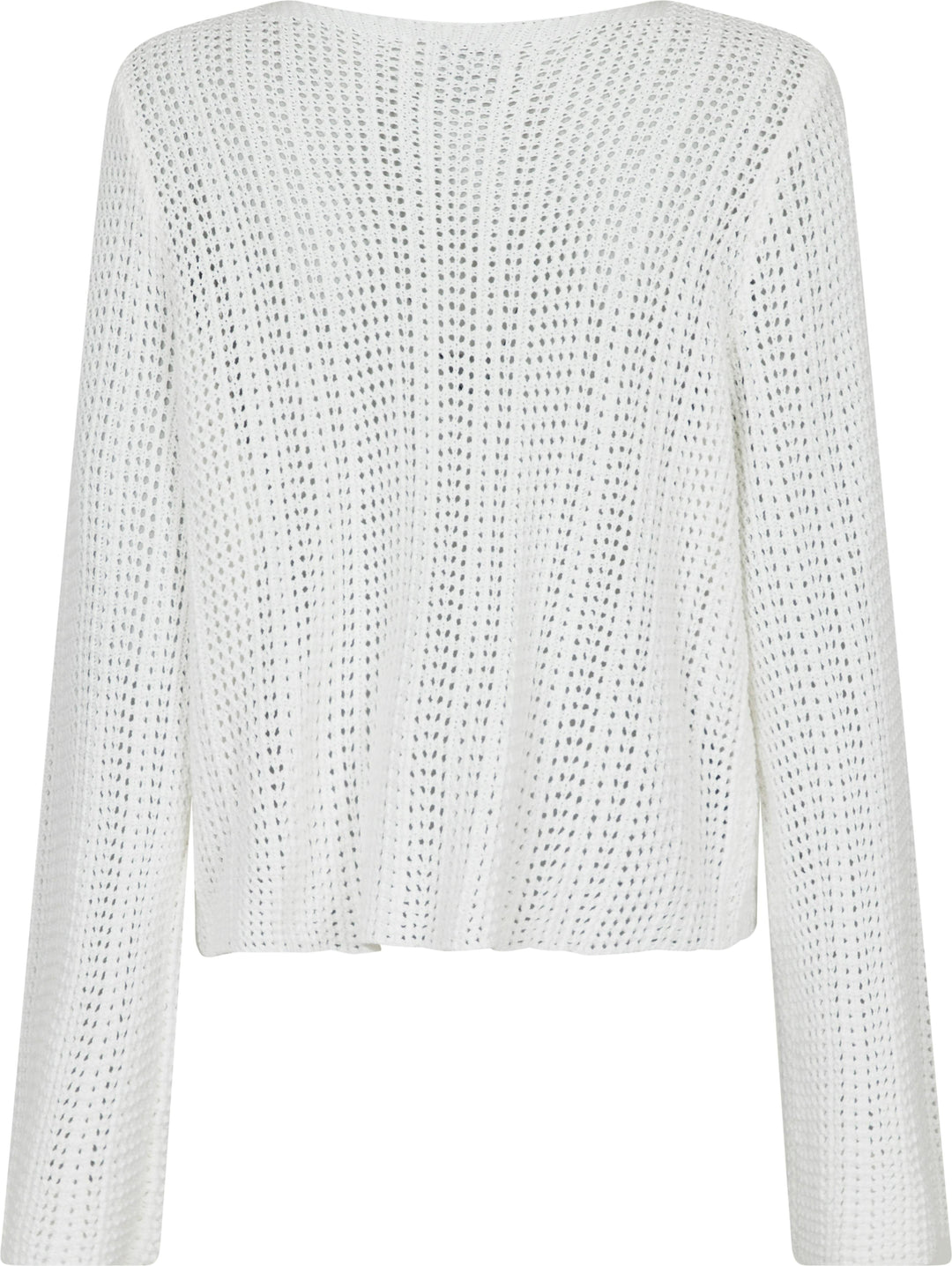 Neo Noir - Bates Crochet Knit Cardigan - White