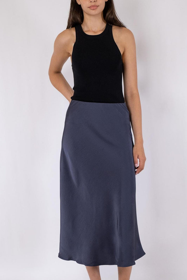 Neo Noir - Bovary Skirt - Midnight Blue