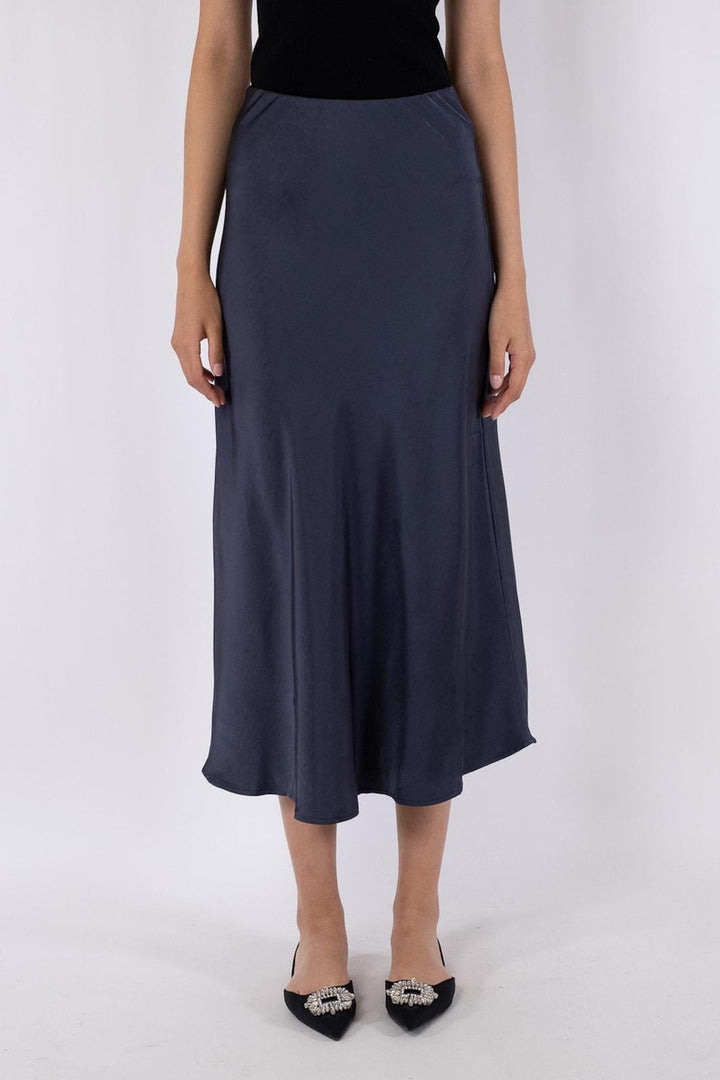 Neo Noir - Bovary Skirt - Midnight Blue