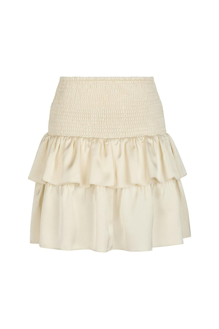 Neo Noir - Carin Heavy Sateen Skirt 161994 - 621 - Pearl