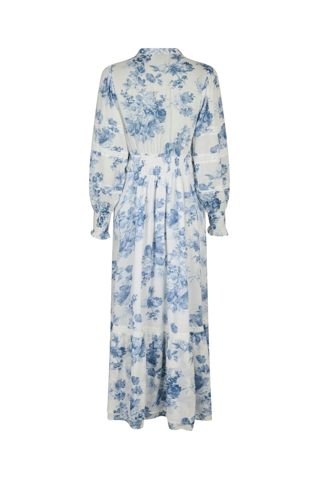 Neo Noir - Columbia Flower Flow Dress 165529 - 145 - Light Blue