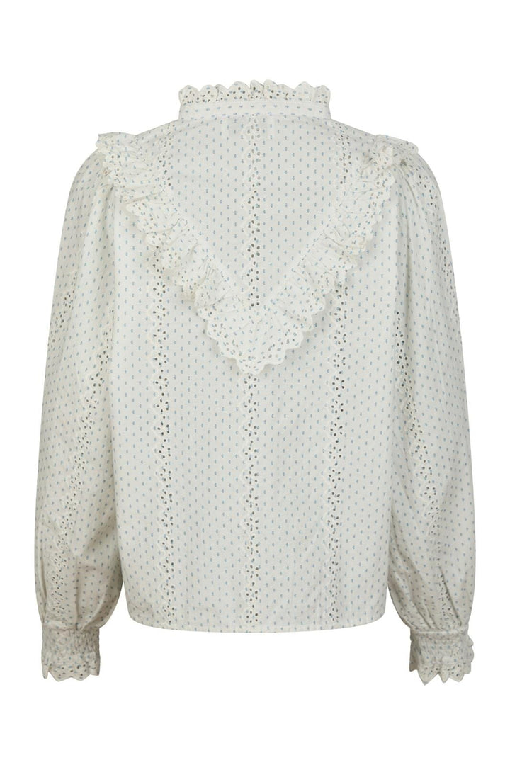 Neo Noir - Degas Embroidery Blouse 163440 - 121 - Off White