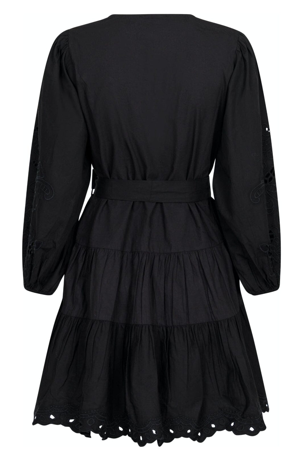 Neo Noir - Esta C Poplin Dress - Black Kjoler 