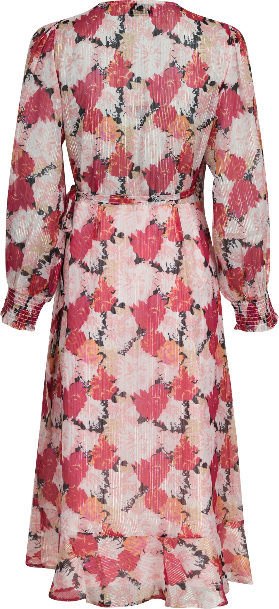 Neo Noir - Eva Maxi Flower Dress - Pink