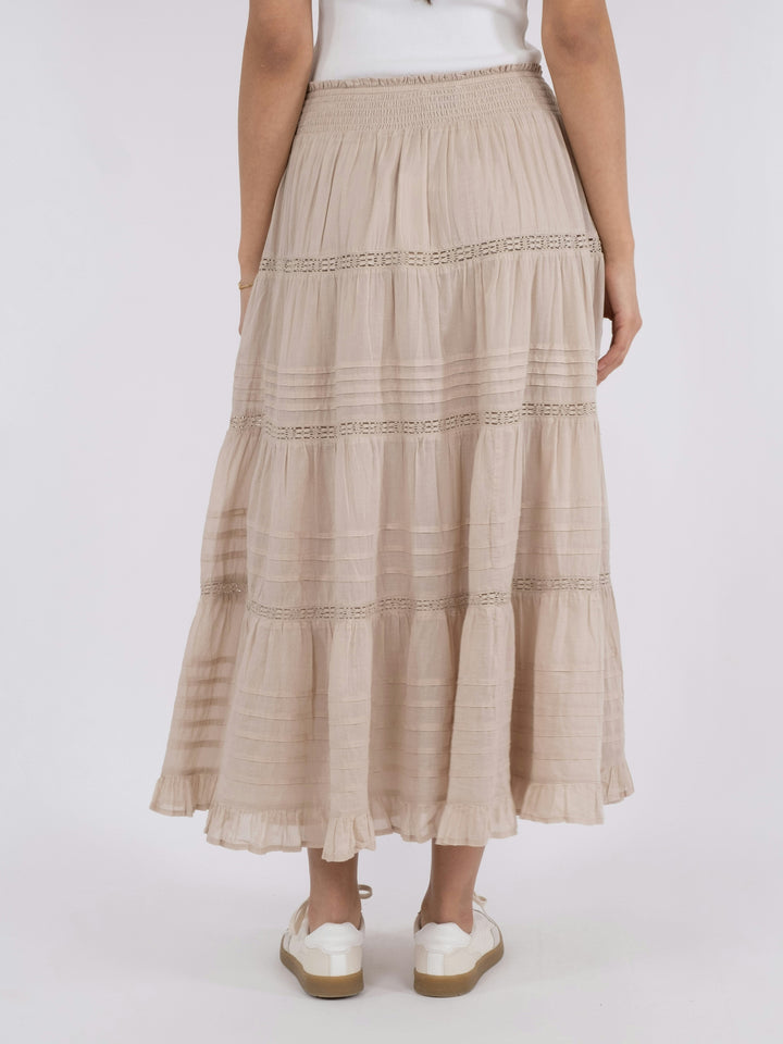 Neo Noir - Felicia S Voile Skirt - Sand