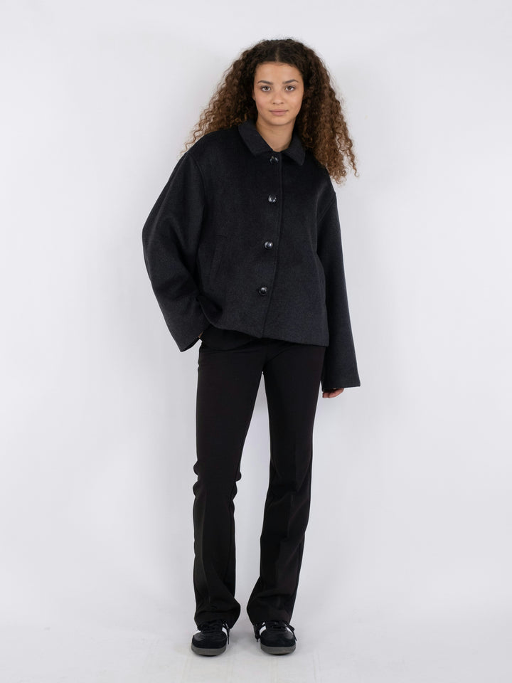 Neo Noir - Hamra Wool Jacket - Antracit