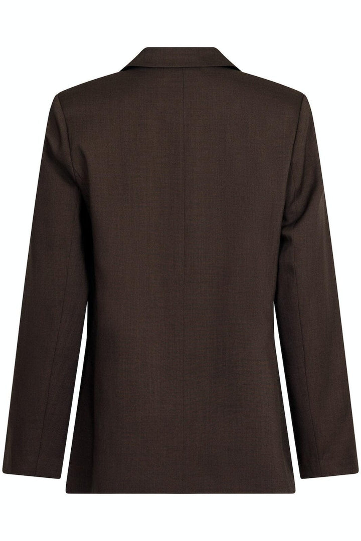 Neo Noir - Jarmon Melange Blazer - Mocca Melange Blazere 