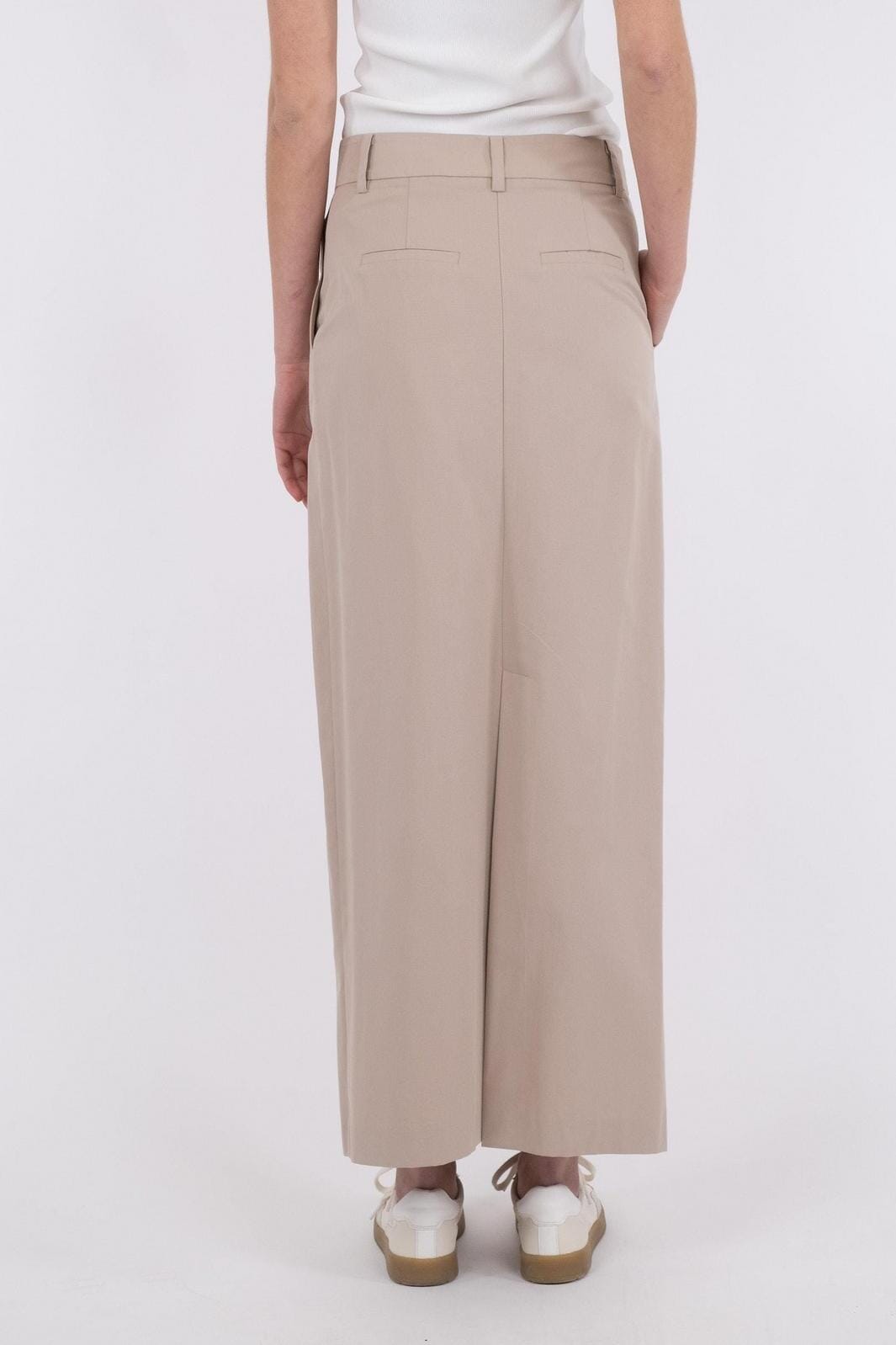 Neo Noir - Kasha Tailored Skirt - Beige Nederdele 