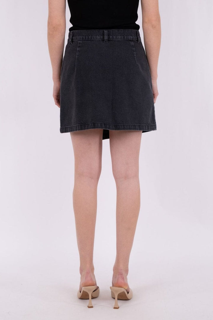 Neo Noir - Kendra D Skirt - Black Nederdele 