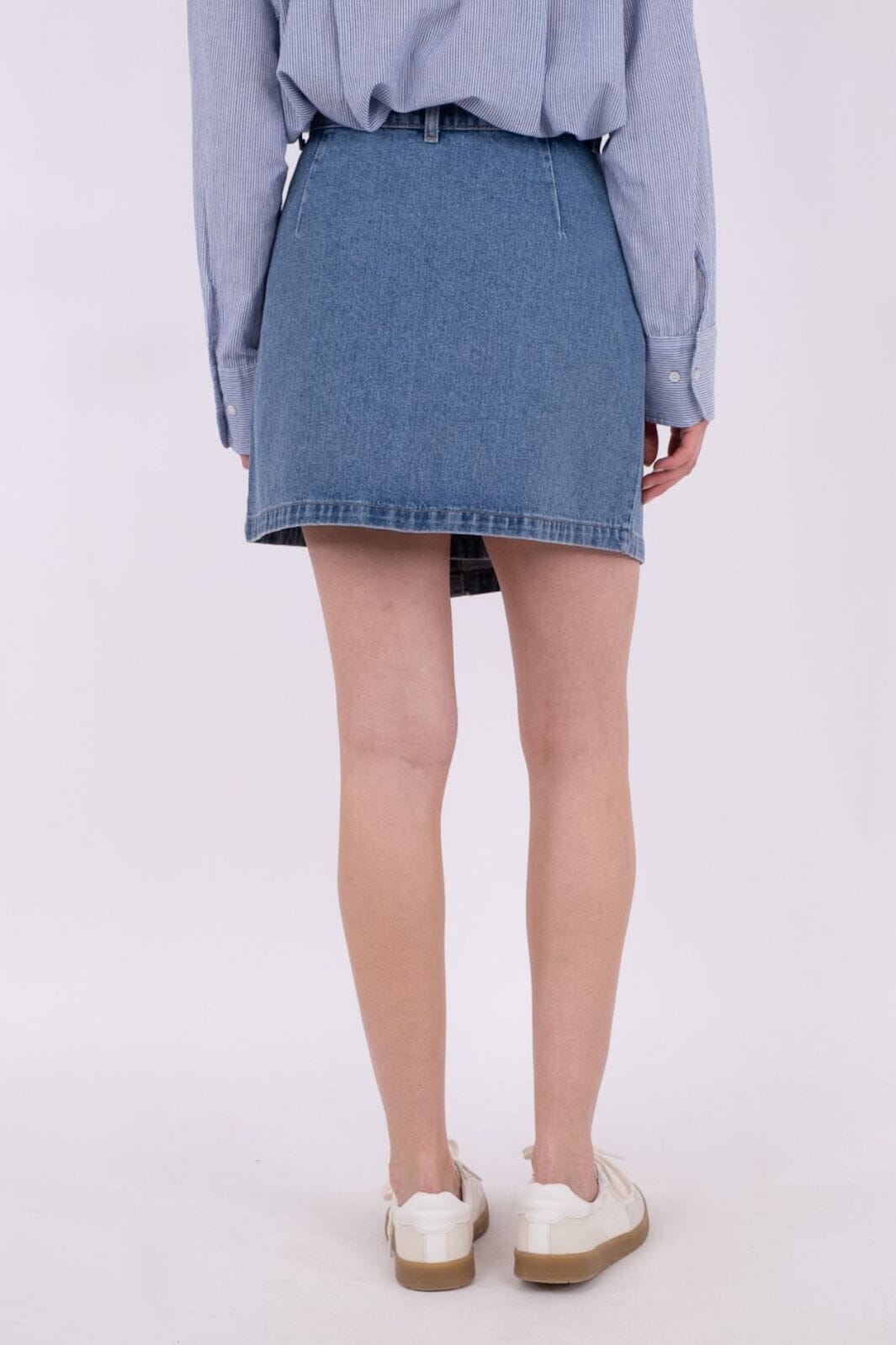 Neo Noir - Kendra D Skirt - Vintage Blue Nederdele 