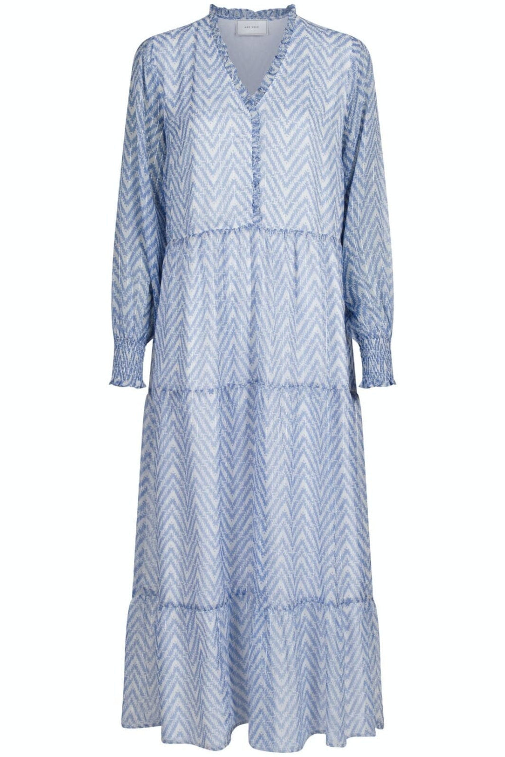 Neo Noir - Kobia Big Tile Dress - Light Blue Kjoler 