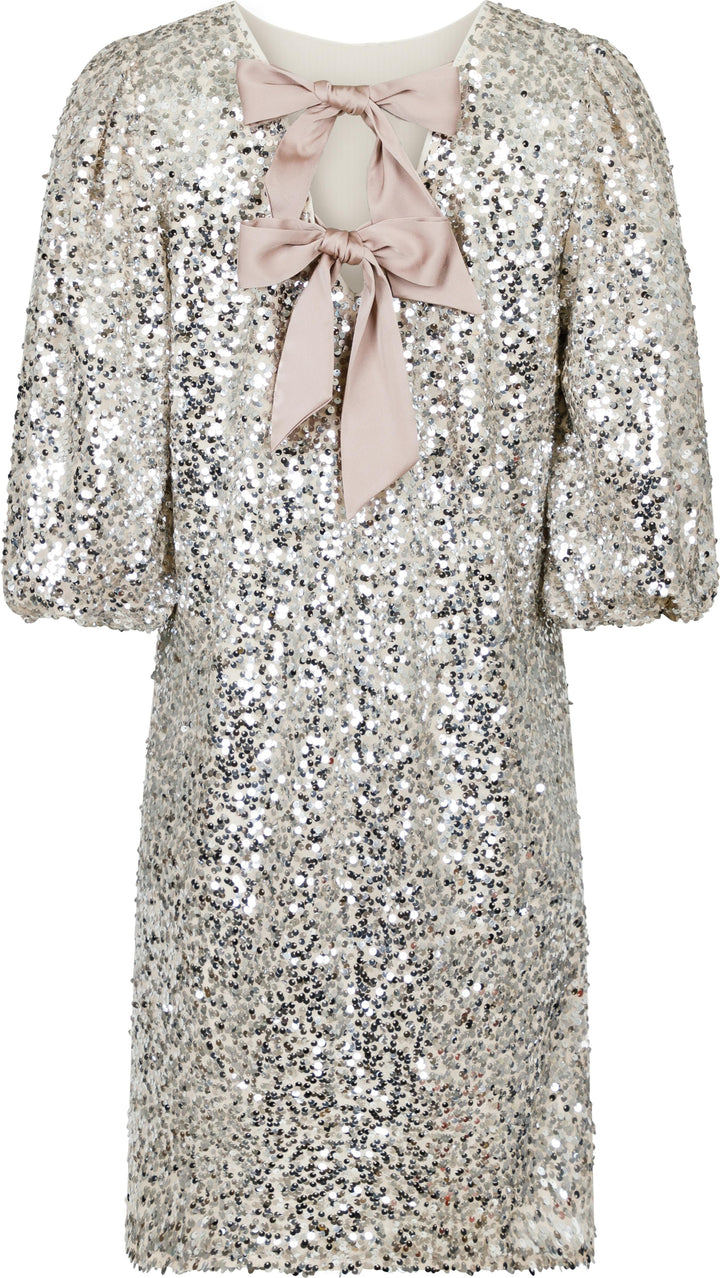 Neo Noir - Lassie Sequins Dress - Pale Gold